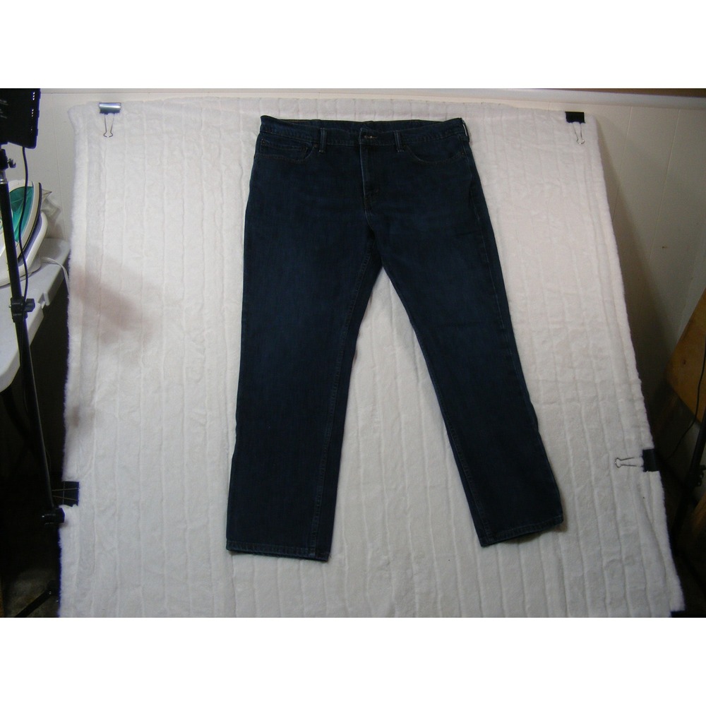 Levi's 511 Slim Fit Jeans Mens 40x30 Dark Wash Blue Excellent Denim Pants